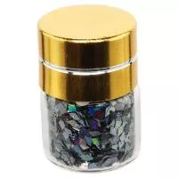 Ромбики 3D/голография в стеклянной бутылочке (10) Irisk