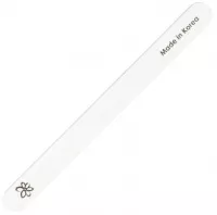 Пилка белая овальная #240/240, 17,5см